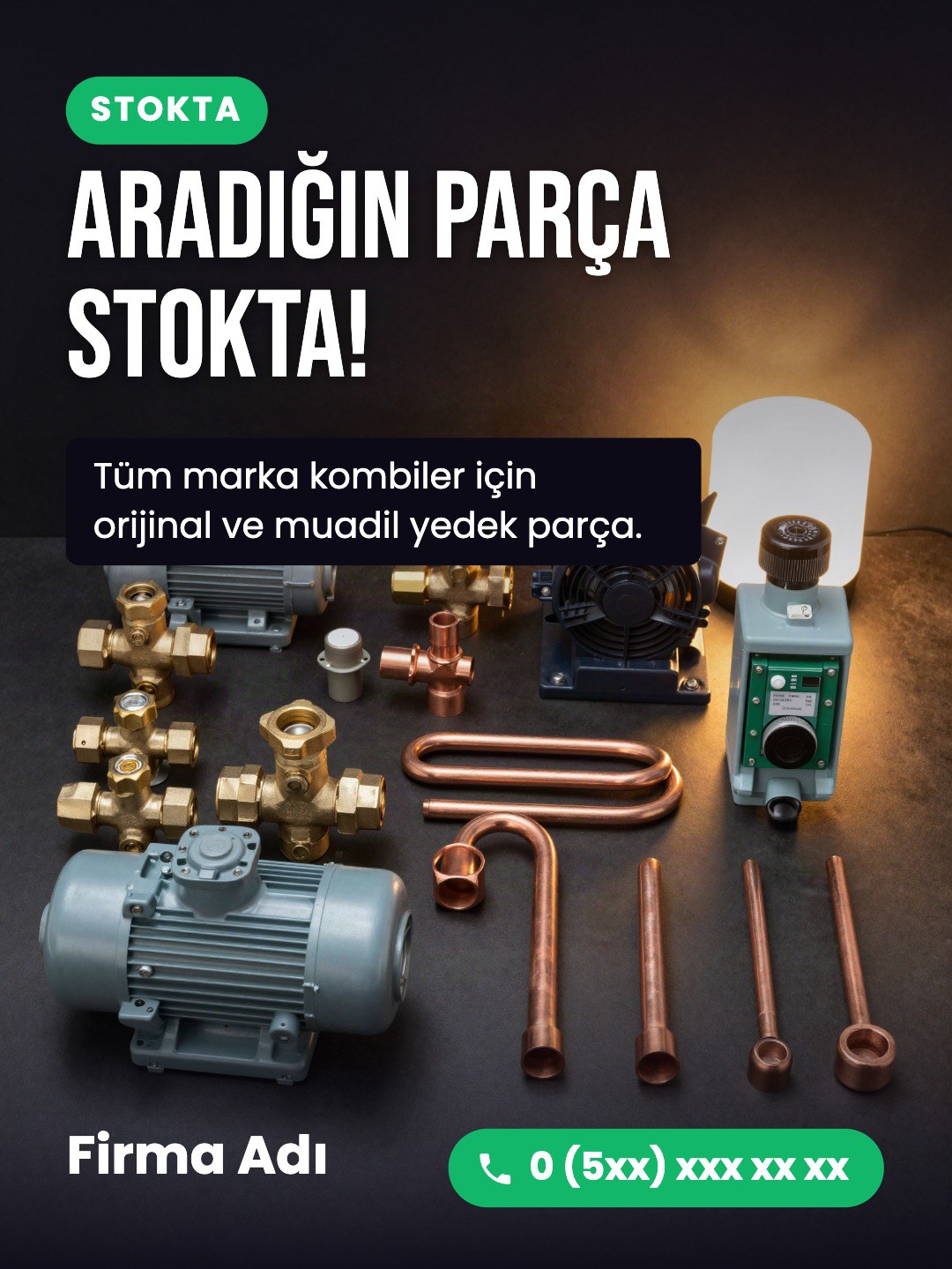 Aradığın parça stokta