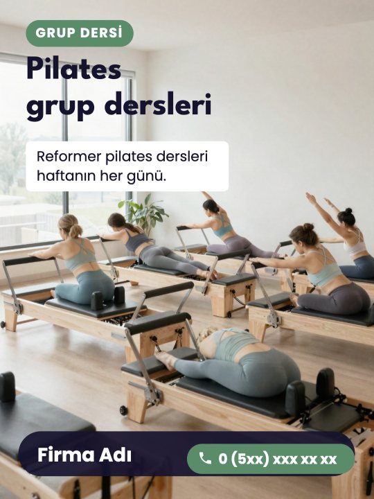 Pilates grup dersleri