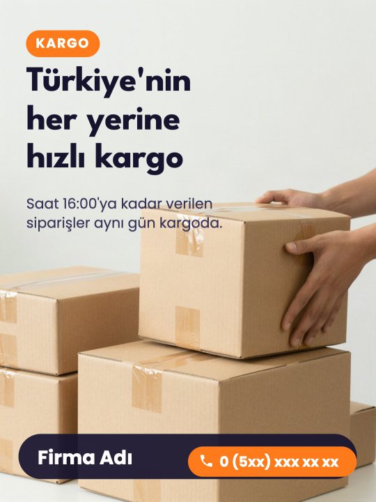 Türkiye geneli hızlı kargo