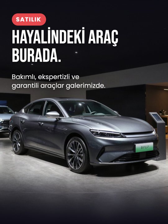 Hayalindeki araç burada