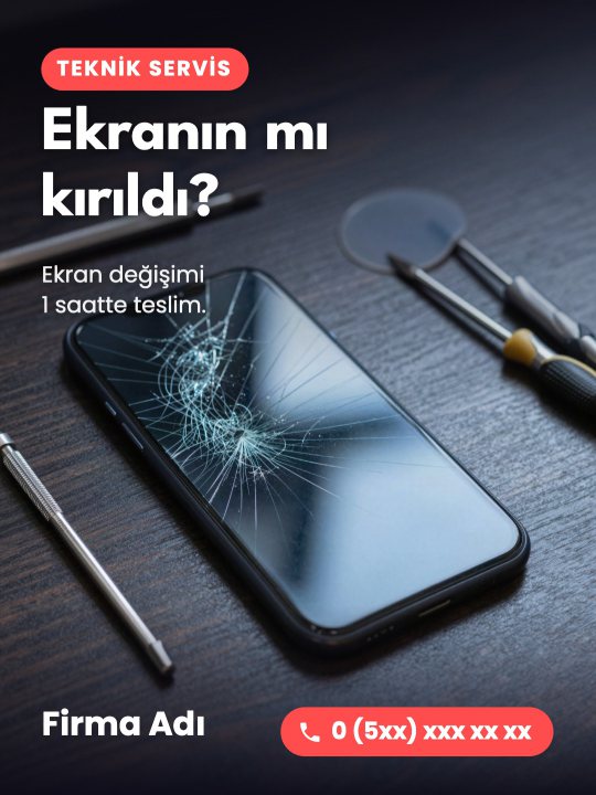 Ekran değişimi 1 saatte