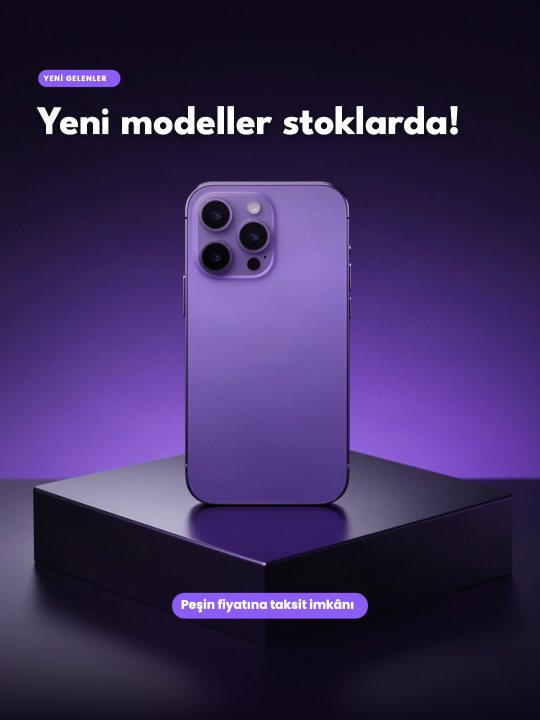 Yeni model stoklarda