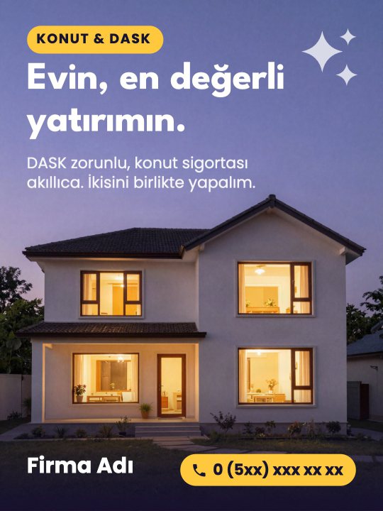 Konut sigortası ve DASK