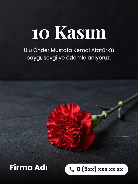 10 Kasım Atatürk’ü anma