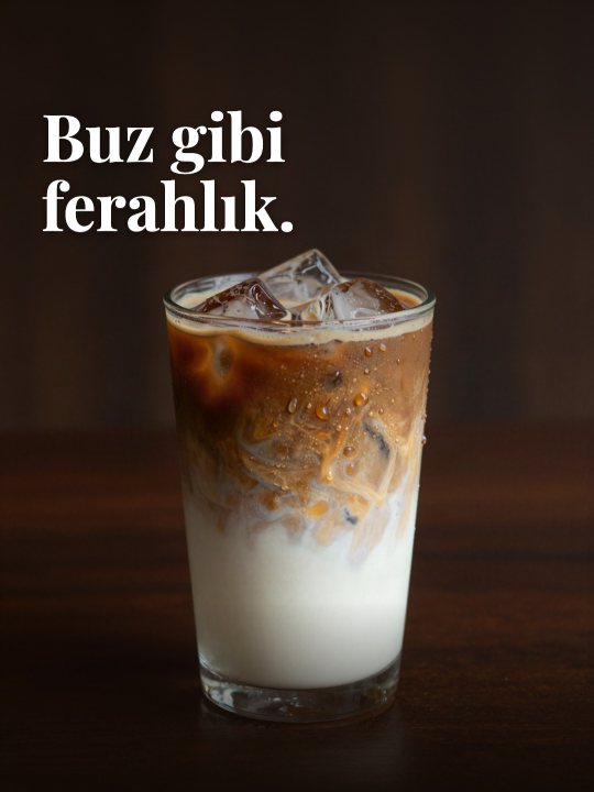 Buz gibi soğuk kahve